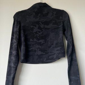 Camo Mock Neck Long Sleeve Lululemon